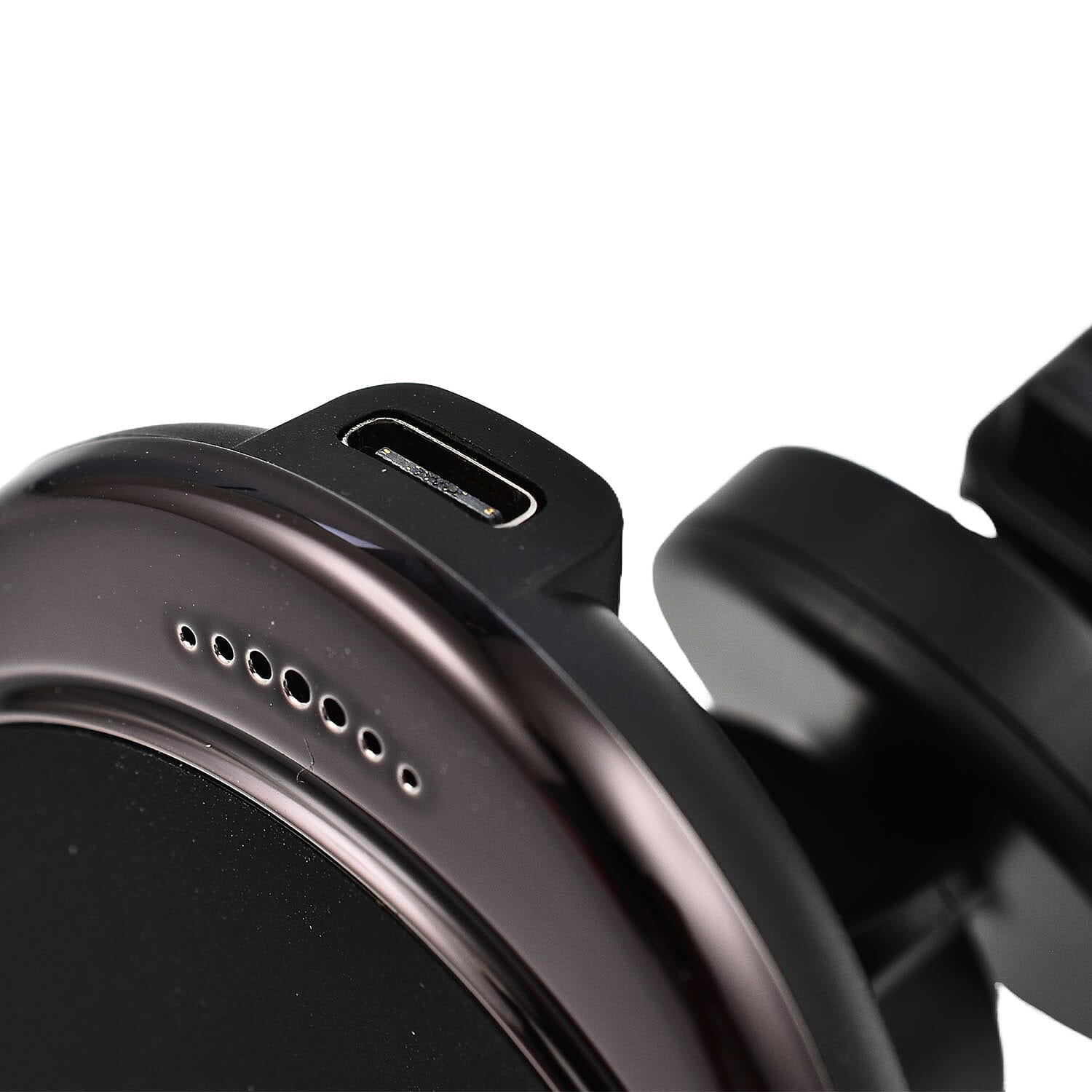 Magnetic Wireless Car Charger - Black