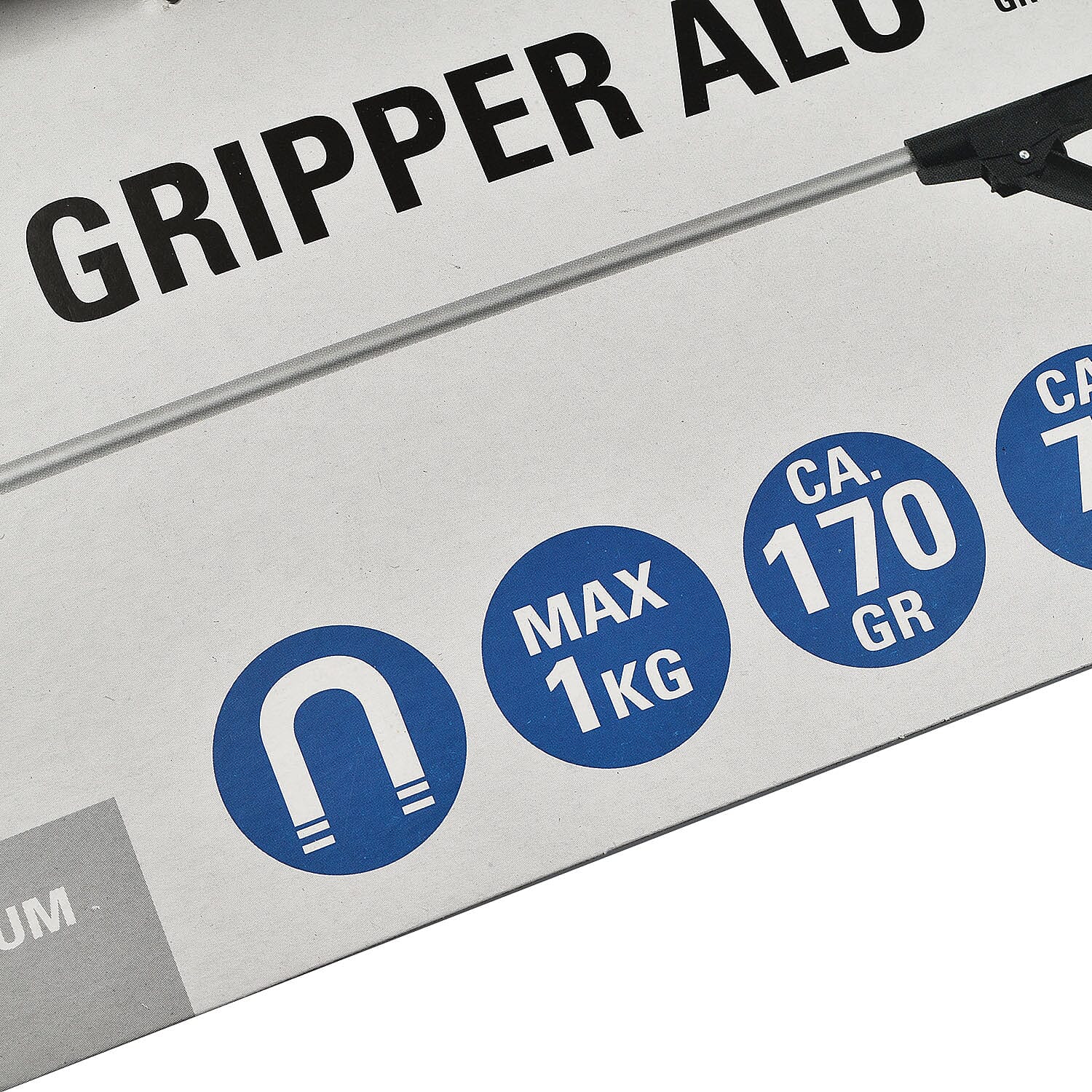 Kinzo Gripper Aluminium with magnet