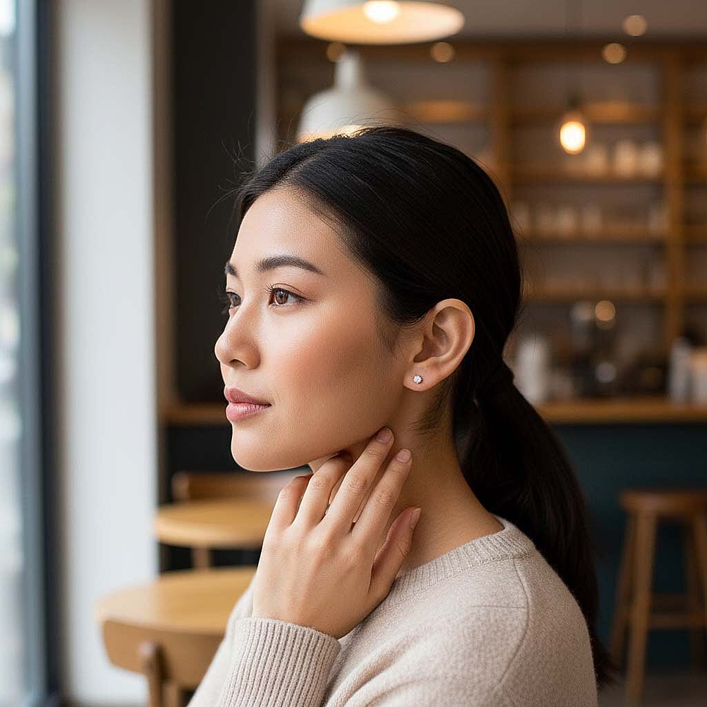 Luxuriant Lab Grown Diamond (SI-GH) Solitaire Stud Push Back Earrings in 18K Vermeil Rose Gold Plated Sterling Silver 0.51 Ct.