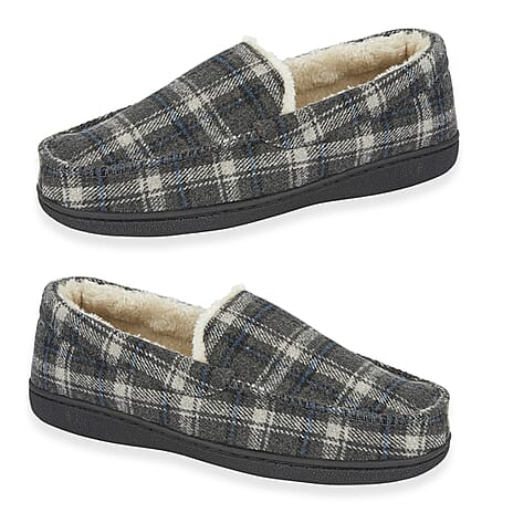 Jo & Joe Mens Slipper (Size 9) - Grey