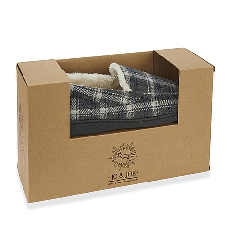 Jo & Joe Mens Slipper (Size 9) - Grey