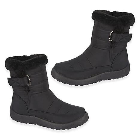 Shoertee Comfort Ladies Shoe (Size 6) - Black