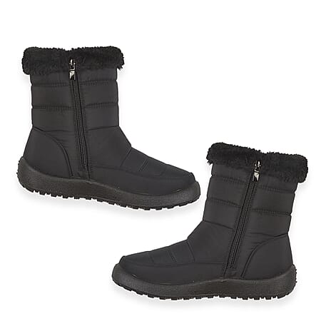 Shoertee Comfort Ladies Shoe (Size 6) - Black