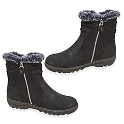 SHOES BY EMMA Hazel Wedge Ankle Boots