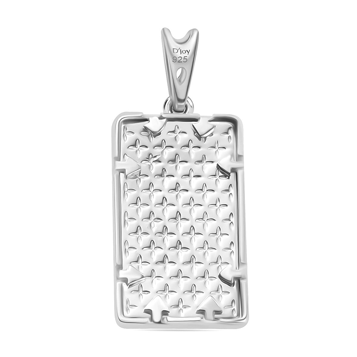 One Time Closeout - Platinum Overlay Sterling Silver Tree of Life Pendant