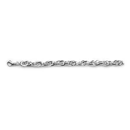 Close Out Deal - Sterling Silver Prince Of Wales - Bracelet (Size - 7.5) with Lobster Clasp, Silver Wt. 12.40 Gms. Close Out Deal - Sterling Silver Prince Of Wales - Bracelet (Size - 7.5) with Lobster Clasp, Silver Wt. 12.40 Gms.