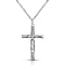 Rhodium Sterling Silver Pendant