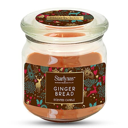 Starlytes Gingerbread Scented Jar Candle (8oz)