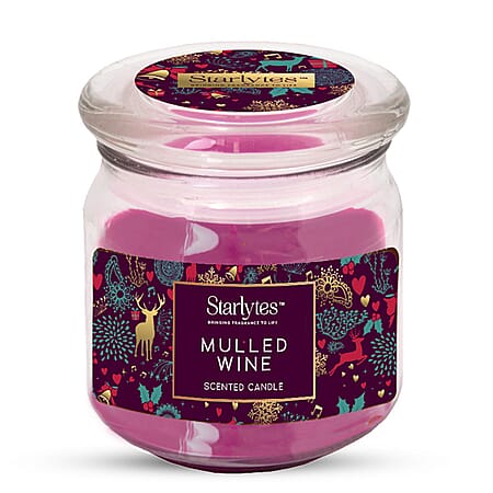 Starlytes Mulled Wine Scented Jar Candle (8oz)