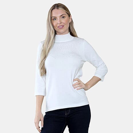 Knitted Jumper - Ivory