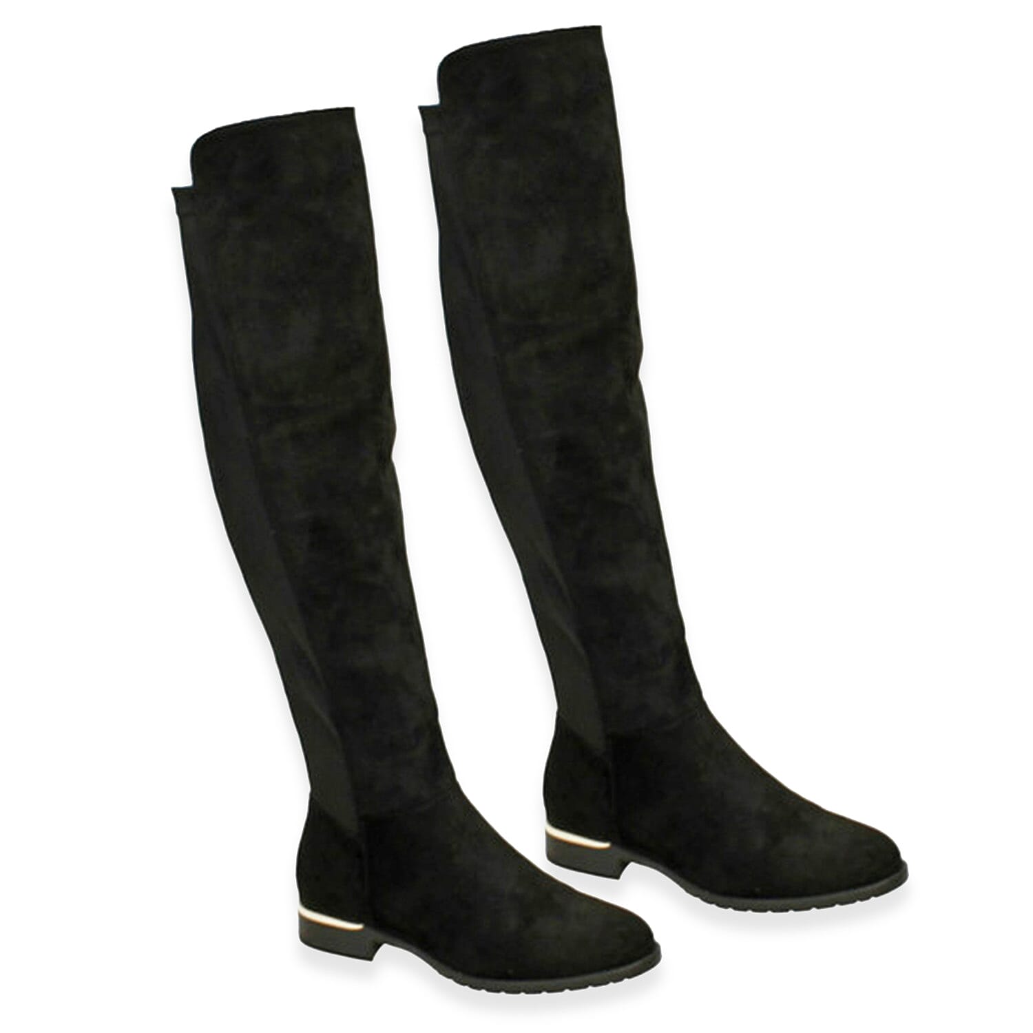 Ladies High Knees Boots (Size 6) - Black