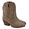 Ladies Suede Short Cowboy Boot