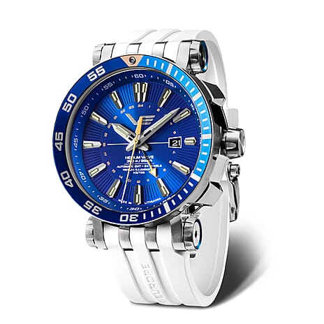 VOSTOK Energia Automatic Movt. 30 ATM WR Watch with Blue Dial