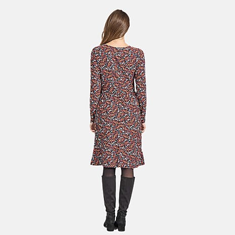 Mudflower Knitted Dress - Brown