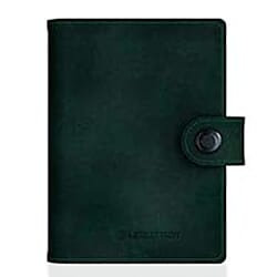 Ledlenser Lite Genuine Leather Wallet, Secure Card Holder, Flashlight With RFID Protection - Green