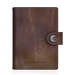 Ledlenser Lite Genuine Leather Wallet, Secure Card Holder, Flashlight With RFID Protection - Green