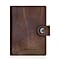 Ledlenser Lite Genuine Leather Wallet, Wireless Charging, Secure Card Holder, Flashlight With RFID Protection - Brown