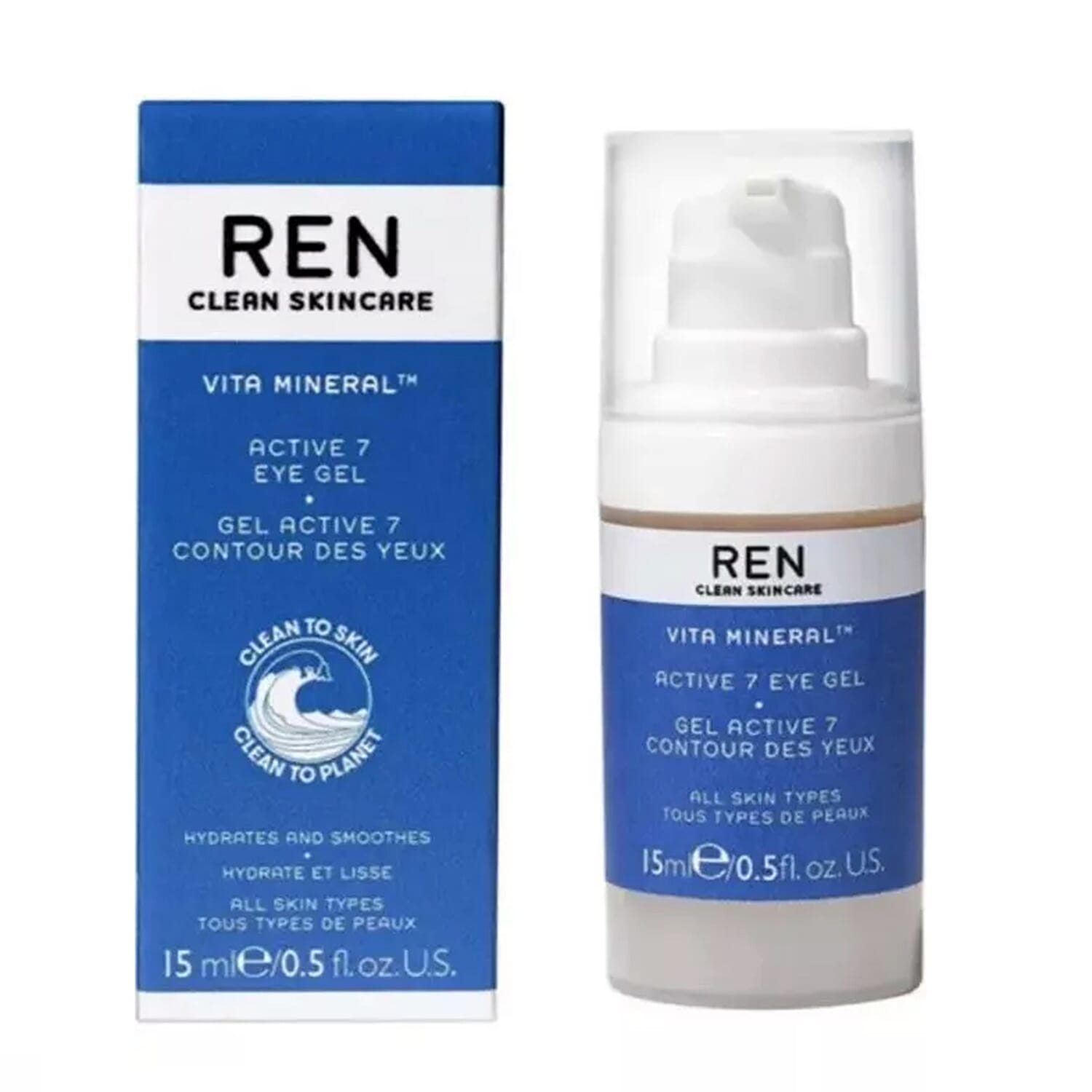 Ren Vita Mineral Active 7 Eye Gel - 15ml