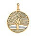 Diamond Tree Of Life Pendant in Plating