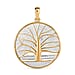 Diamond Tree Of Life Pendant in Plating