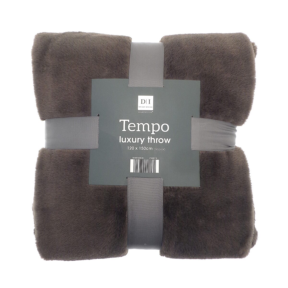 Country Club Tempo Blanket (120 x180cm) - Dark Grey