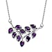 African Amethyst & Multi Gemstones Necklace (Size - 20) 4.42 Ct.