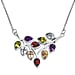 African Amethyst & Multi Gemstones Necklace (Size - 20) 4.42 Ct.
