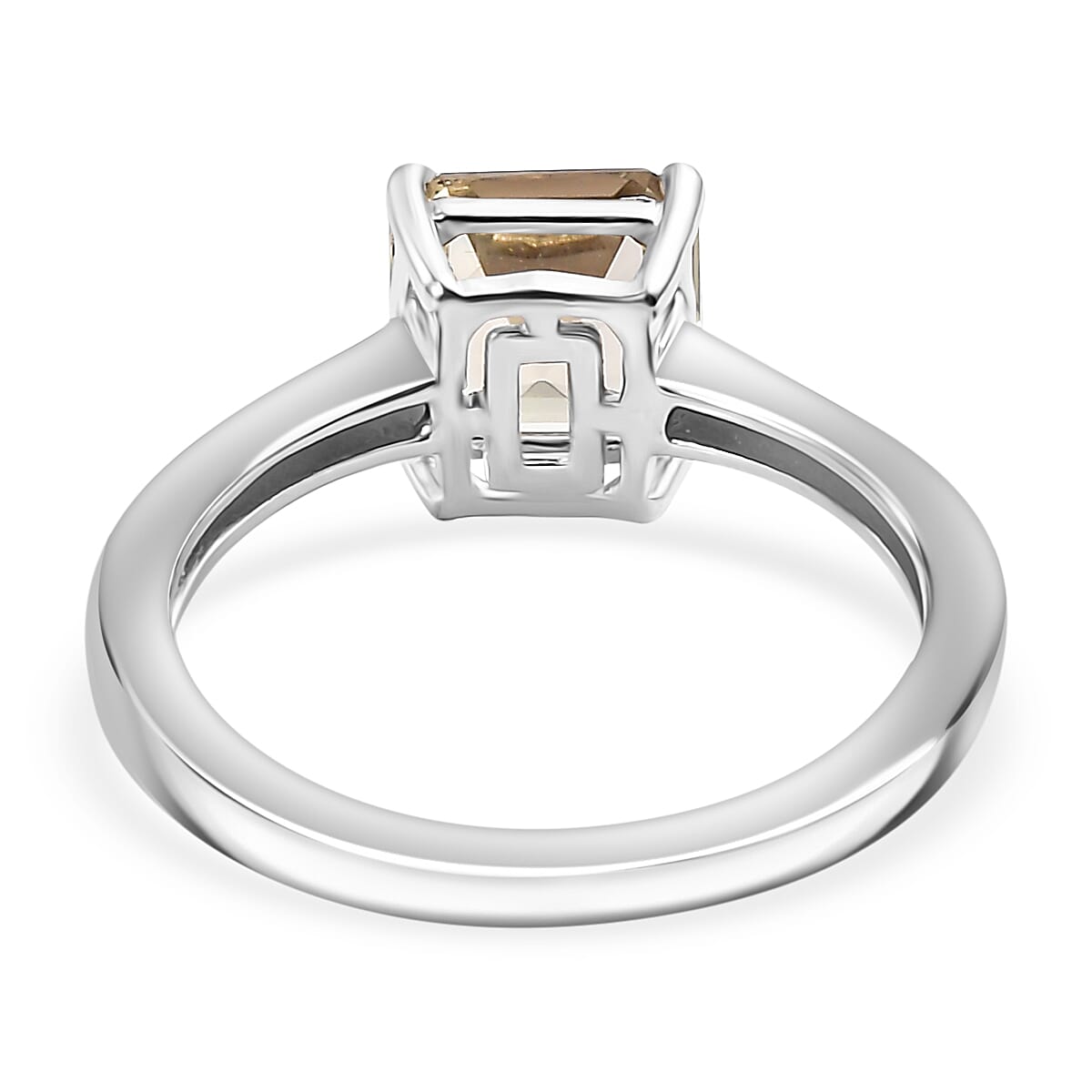 MEGA DAY EXCLUSIVE COMMISSION - AAA Turkizite Solitaire Ring in Rhodium Overlay Sterling Silver 2.00 Ct