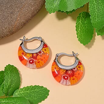 https://tjcuk.sirv.com/Products/79/6/7966473/Orange-Color-Murano-Glass-Earring-Pure-White-Stainless-Steel-0-01-ct-0_7966473_1.jpg?w=342&h=342