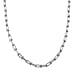 Designer Inspired Industrial Necklace With Lobster Clasp (Size - 20) in Silver Tone