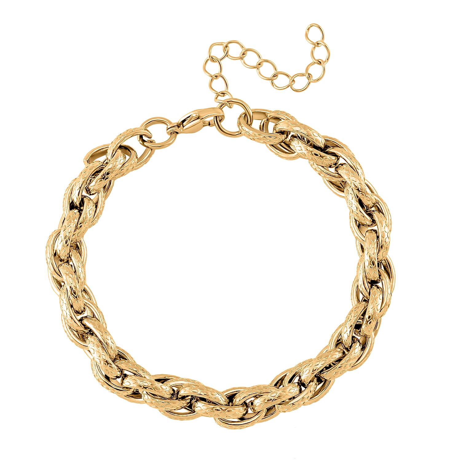 Close Out Deal- Bracelet (Size - 7.5) Yellow