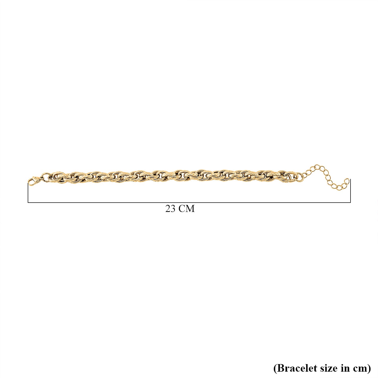 Close Out Deal- Bracelet (Size - 7.5) Yellow