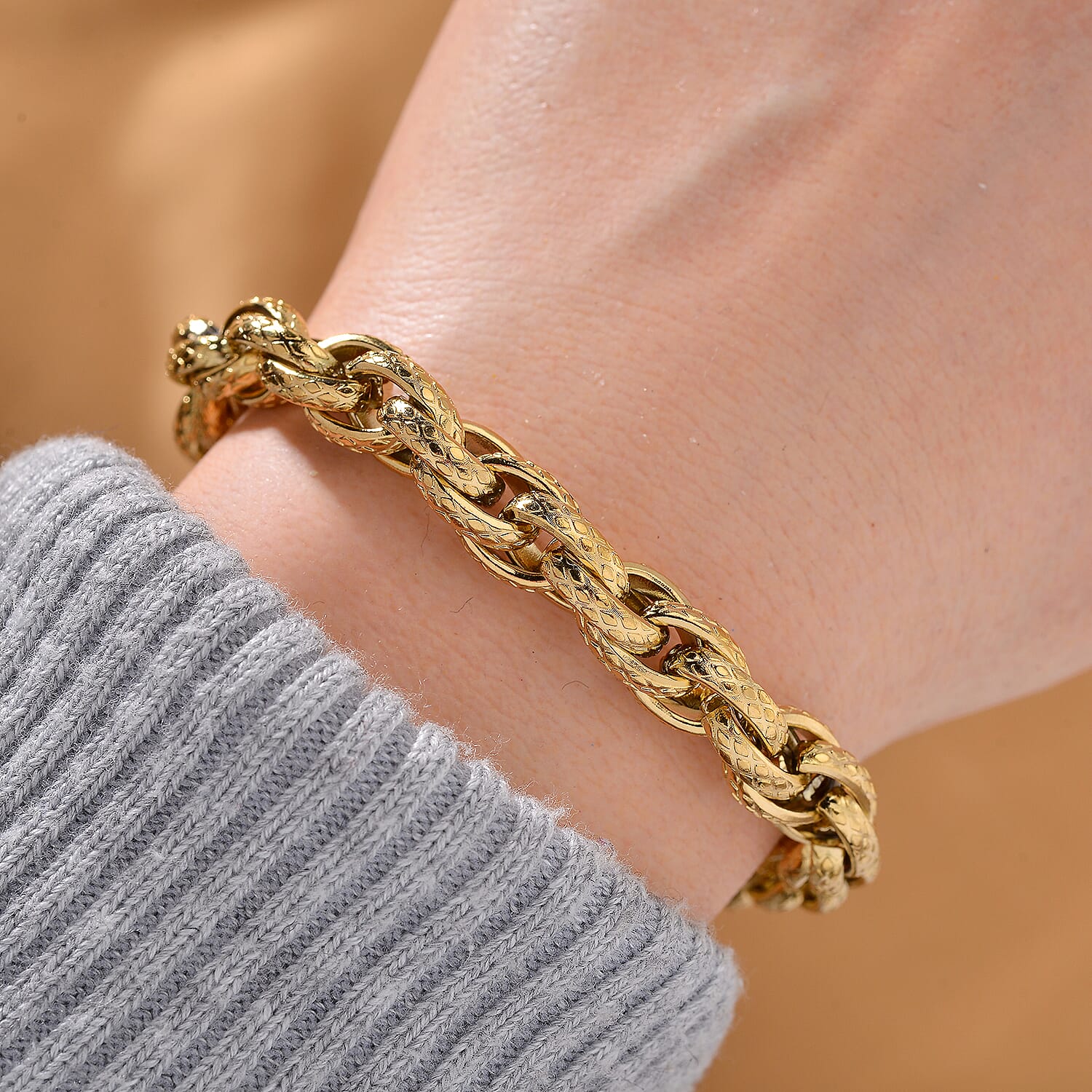 Close Out Deal- Bracelet (Size - 7.5) Yellow