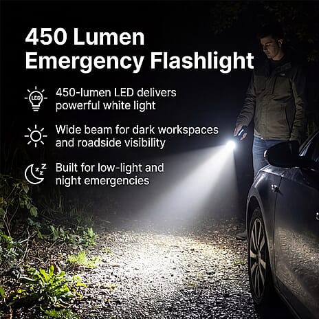 Lowest Ever - MOPHIE Powerstation Go Rugged Powerbank Flashlight Car Jump Starter