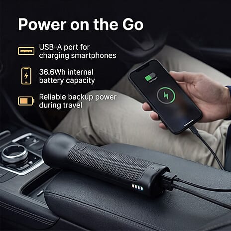 Lowest Ever - MOPHIE Powerstation Go Rugged Powerbank Flashlight Car Jump Starter