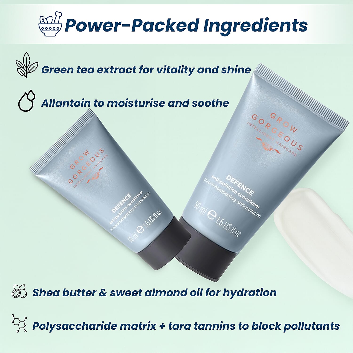 Grow Gorgeous Defence Anti-Pollution Conditioner - 50ml