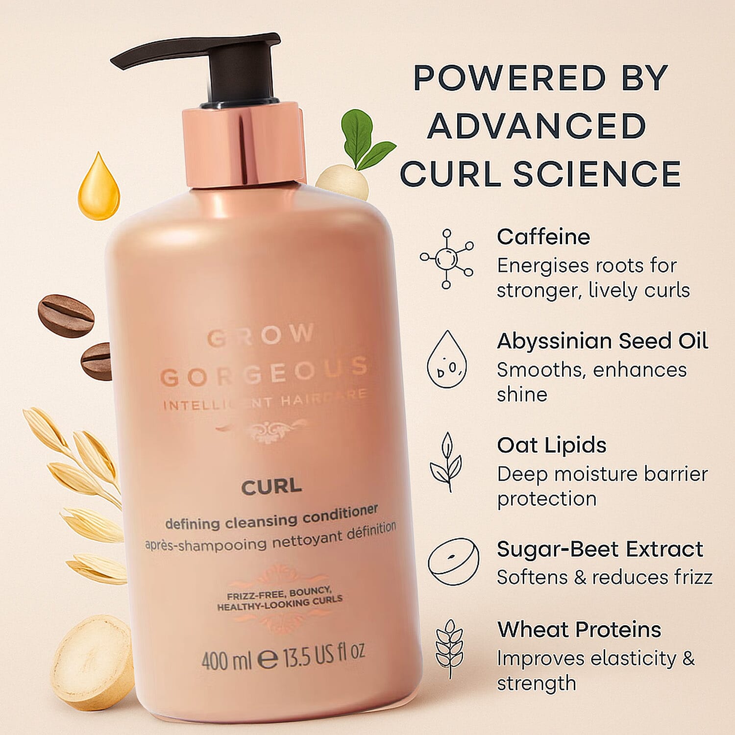 Grow Gorgeous Curl Cleansing Conditioner