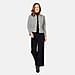 Emreco Classic Collar Cropped Boucle Jacket