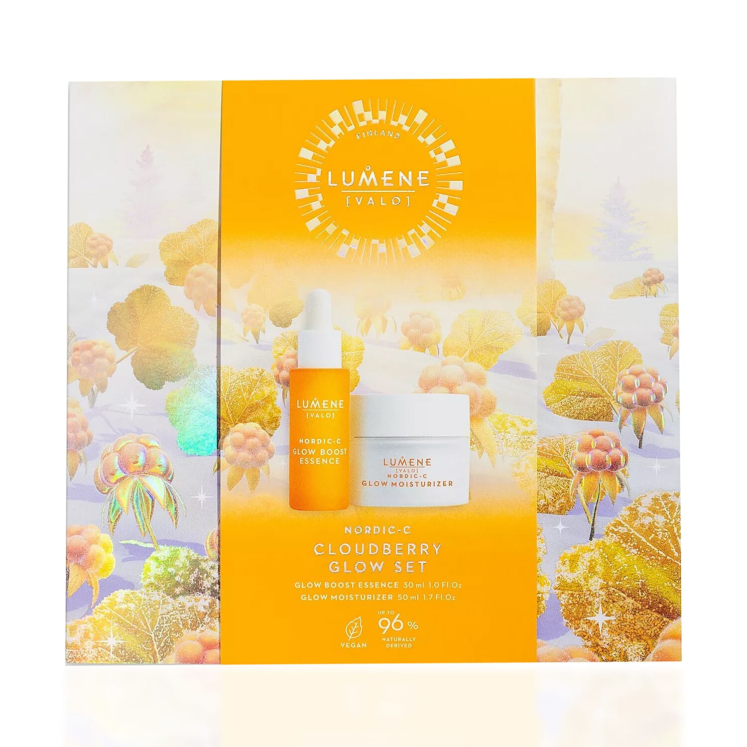 ONE TIME CLOSEOUT - Lumene Nordic C Magical Glow Skincare Gift Set