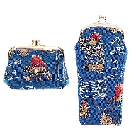 Signare Paddington Glasses Pouch & Frame Purse - Blue Multi