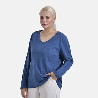 https://tjcuk.sirv.com/Products/79/6/7968724/La-Marey-100-Cotton-V-Neck-Long-Sleeve-Classic-Top-Size-16-to18-Navy_7968724_3.jpg?w=342&h=342