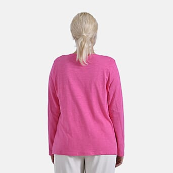 https://tjcuk.sirv.com/Products/79/6/7968737/La-Marey-100-Cotton-V-Neck-Long-Sleeve-Classic-Top-Size-12-to-14-Pink_7968737_1.jpg?w=342&h=342