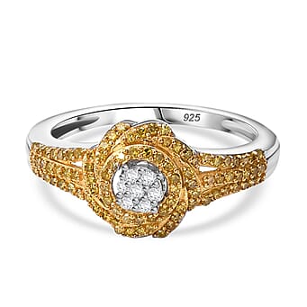 https://tjcuk.sirv.com/Products/79/6/7968756/Yellow-Diamond-White-Diamond-Cluster-Ring-in-rhodium-Sterling-Silver-0_7968756.jpg?w=342&h=342