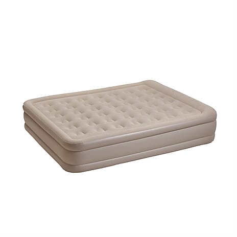High Raised Queen Sized Airbed with Built-in Electric Pump