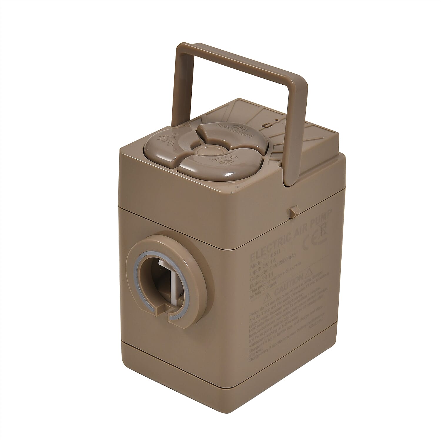 High Raised Airbed with Built-in Electric Pump (Size Queen)