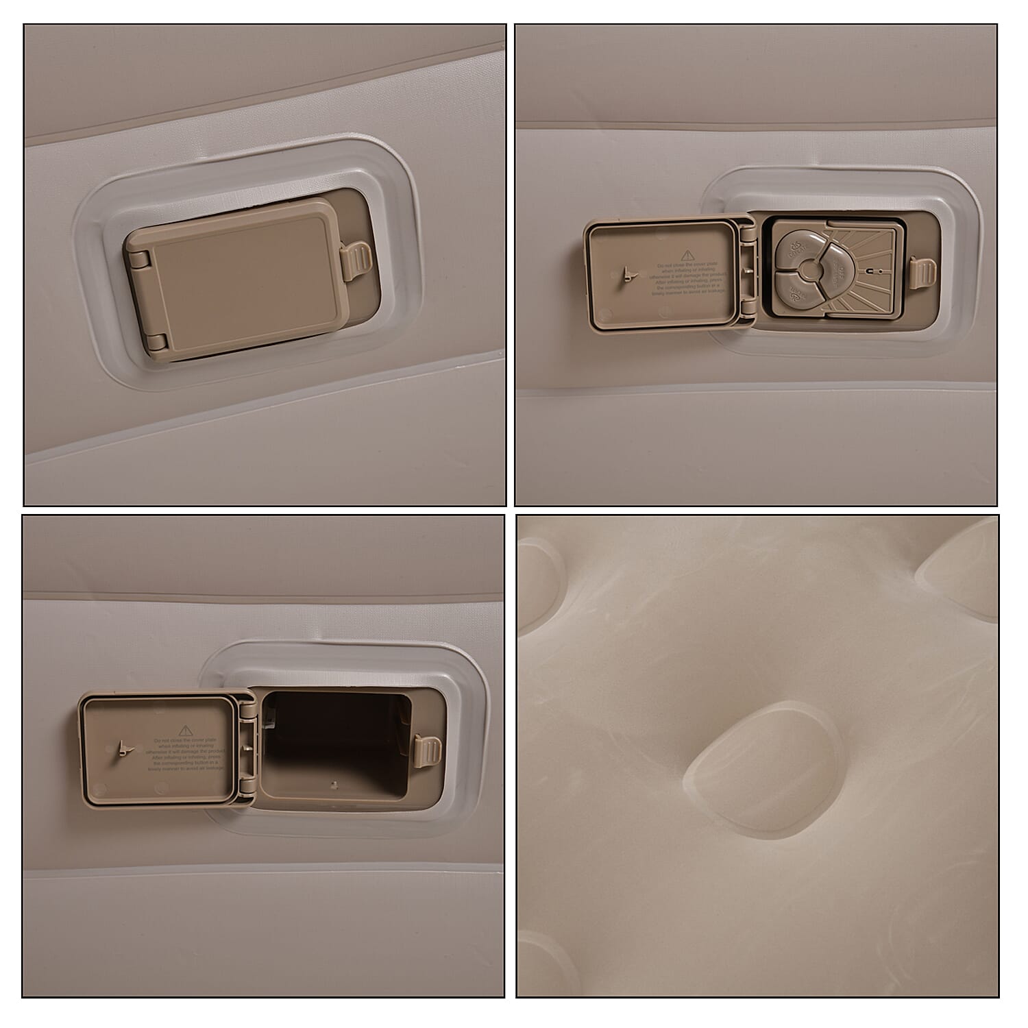 High Raised Airbed with Built-in Electric Pump (Size Queen)