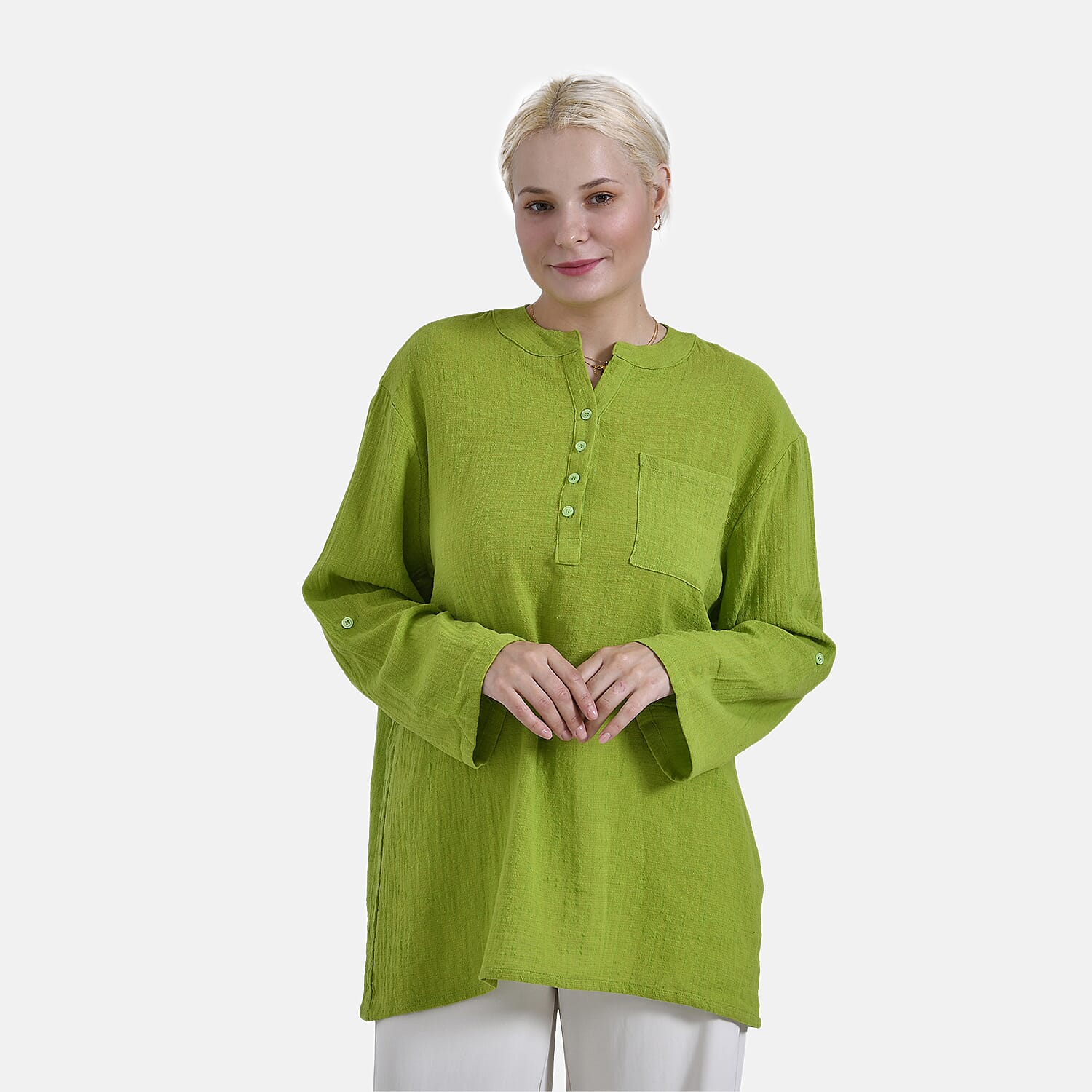 Maisi-Shirt-Size-Small-Green-Green