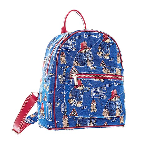 Signare Paddington Woven Daypack - Blue Multi