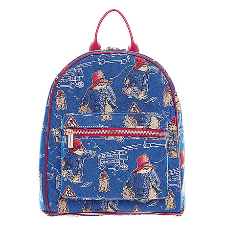 Signare Paddington Woven Daypack - Blue Multi