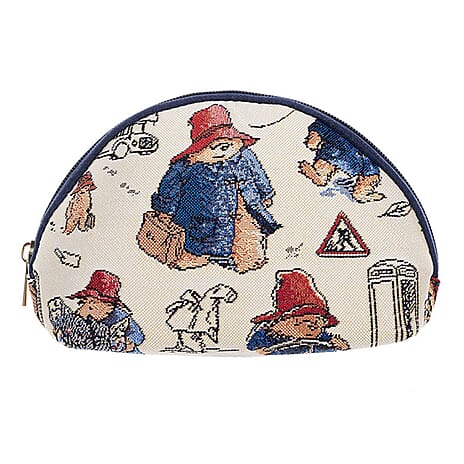 Signare Paddington Cosmetic Bag - Cream Multi